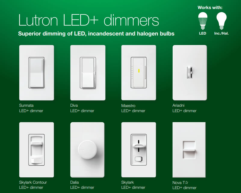 Lighting Dimmers with Lutron