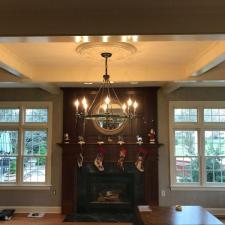 Chandelier Installation Tennis Court Bethlehem, PA 1